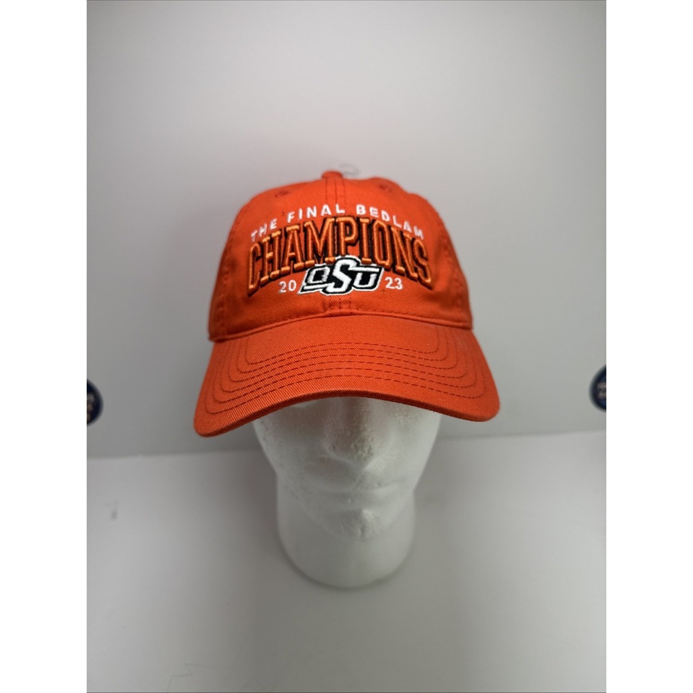 Oklahoma State Final Bedlam Champions Hat Orange NEW